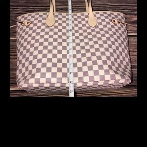Daisy Rose cream checkered faux leather and key pouch coin purse